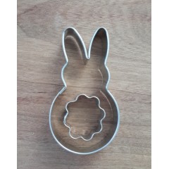 Cortante conejo x 2 piezas chico 7cm