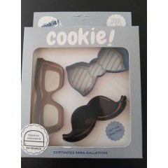 Set Cortantes Cookies Mr. Bigotes (COA2303)