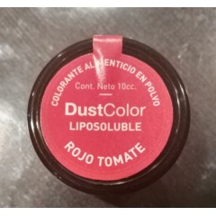 Colorante en polvo liposoluble color Rojo Tomate